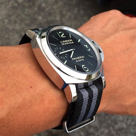 panerai strap replacement|panerai nato strap.